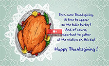 A Thanksgiving Message!