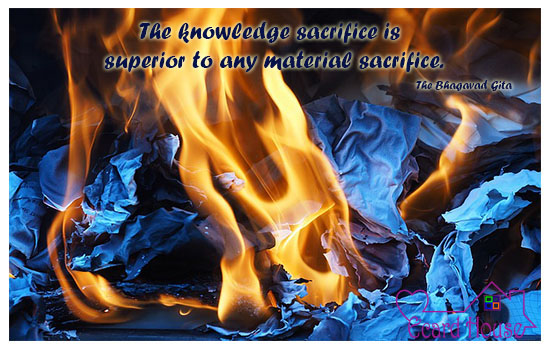 Knowledge Sacrifice