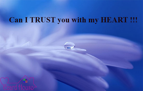 Can I Trust You With My Heart !