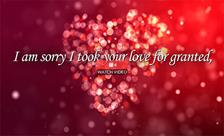 Sorry My Love
