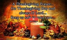A Thanksgiving Prayer